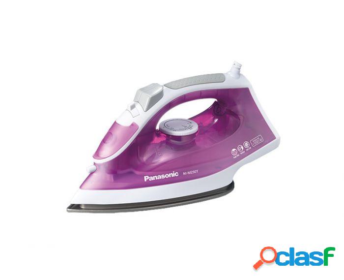 Panasonic Plancha Vapor-Seco, Suela Antiadherente, 1200W,