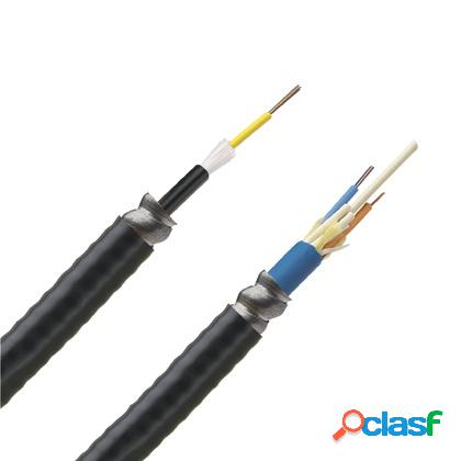 Panduit Cable Central con Armadura de 6 Fibras OM2, 50/125,