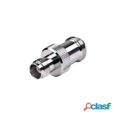 RF Industries Conector Coaxial TNC Hembra - N Hembra, Plata