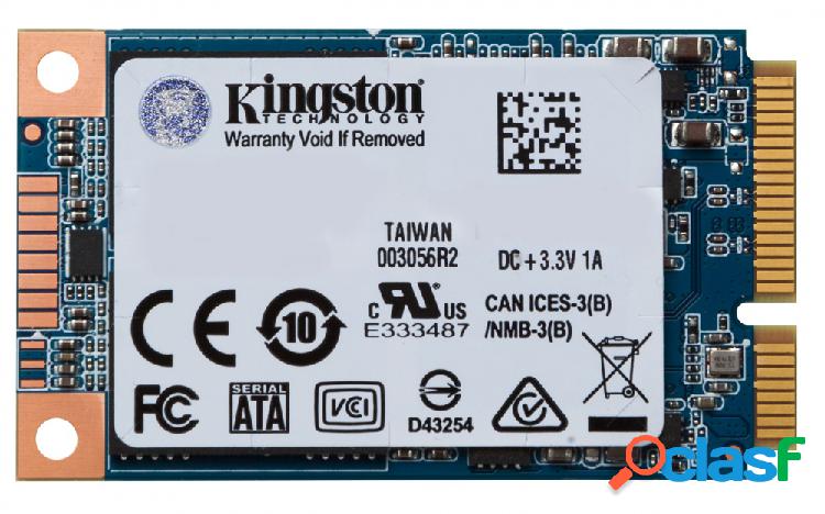 SSD Kingston UV500, 240GB, SATA III, mSATA