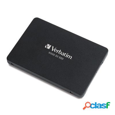 SSD Verbatim Vi550, 256GB, SATA III, 2.5'', 7mm