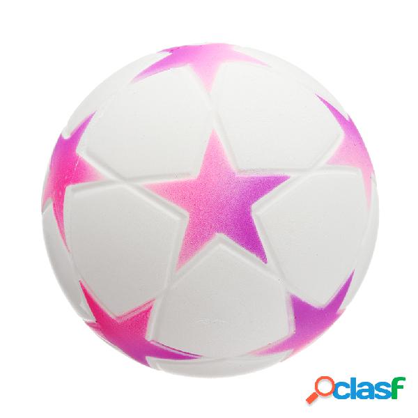 Star Football Squishy Lento Levantamiento Con Empaquetado