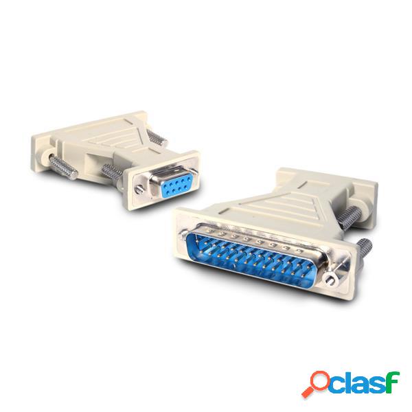 StarTech.com Adaptador DB9 Hembra - DB25 Macho, Beige