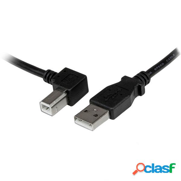 StarTech.com Cable USB A Macho - USB B Macho, 1 Metro, Negro