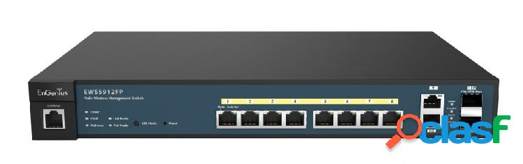 Switch EnGenius Gigabit Ethernet EWS5912FP, 8 Puertos