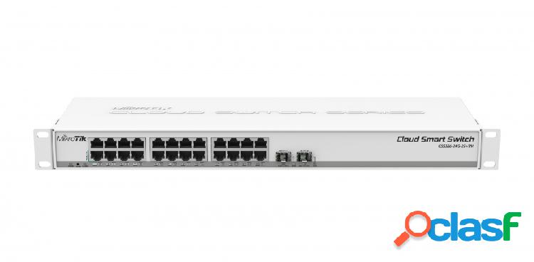 Switch MikroTik Gigabit Ethernet Cloud Smart, 24 Puertos