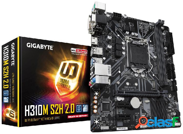 Tarjeta Madre Gigabyte Micro ATX H310M S2H 2.0, S-1151,