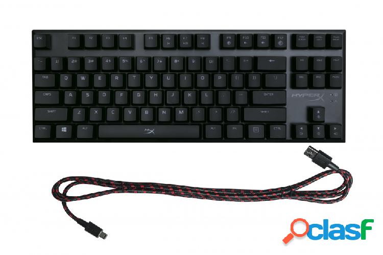 Teclado Gamer HyperX Alloy FPS Pro LED Rojo, Teclado