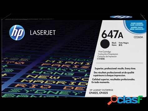 Tóner HP 647A Negro, 8500 Páginas