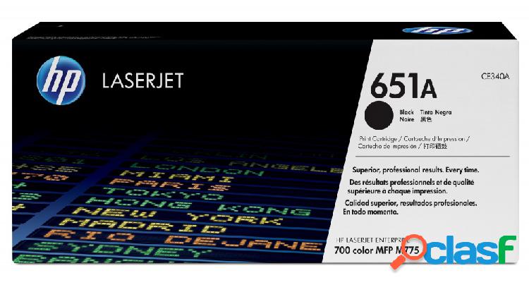 Tóner HP 651A Negro, 13.500 Páginas