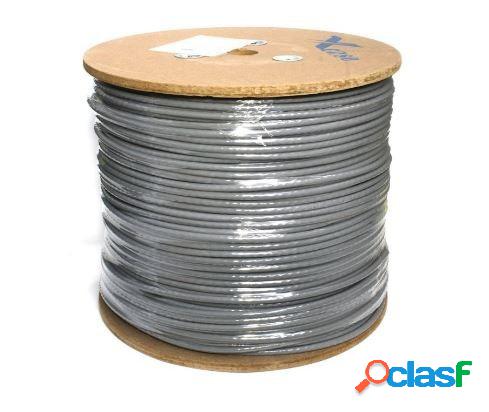 WAM Bobina de Cable Cat5e UTP, 305 Metros, Gris