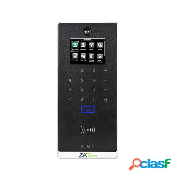 ZKTeco Lector de Tarjetas con Teclado Touch ProRF-T, Cámara