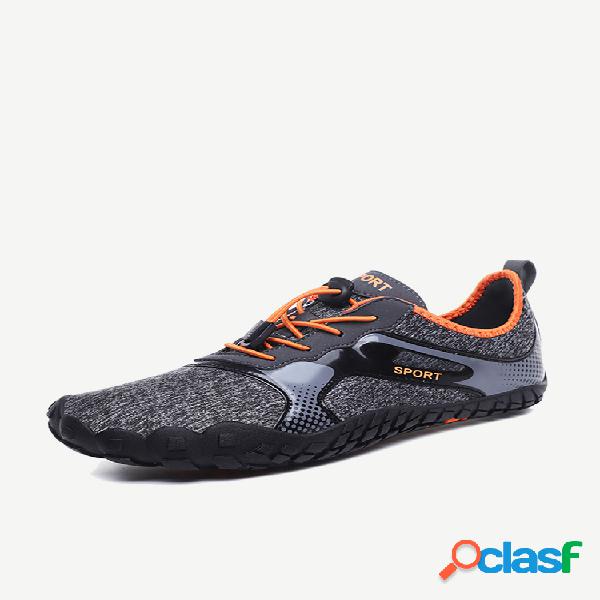 Zapatos de buceo de secado rápido para hombres Zapatillas