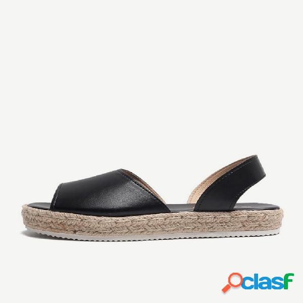 Zapatos de mujer Cuñas Plataforma de gran tamaño Hebilla