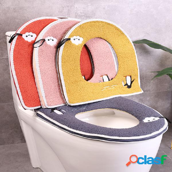 Asiento de inodoro con cremallera Cubierta de taburete para