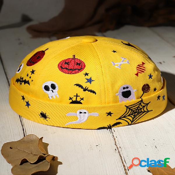 COLLROWN Hombres y Mujer Estilo de Halloween Patrón Gorra