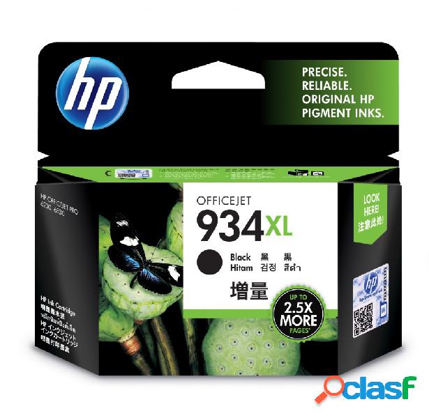 Cartucho HP 934XL Negro, 1000 Páginas