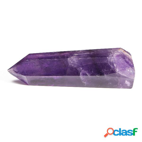 Cristal curativo cristalino de la salud del cuarzo púrpura