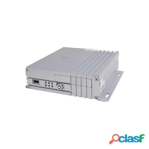 Epcom DVR Móvil de 4 Canales XMR400H para 2 Memorias SD,