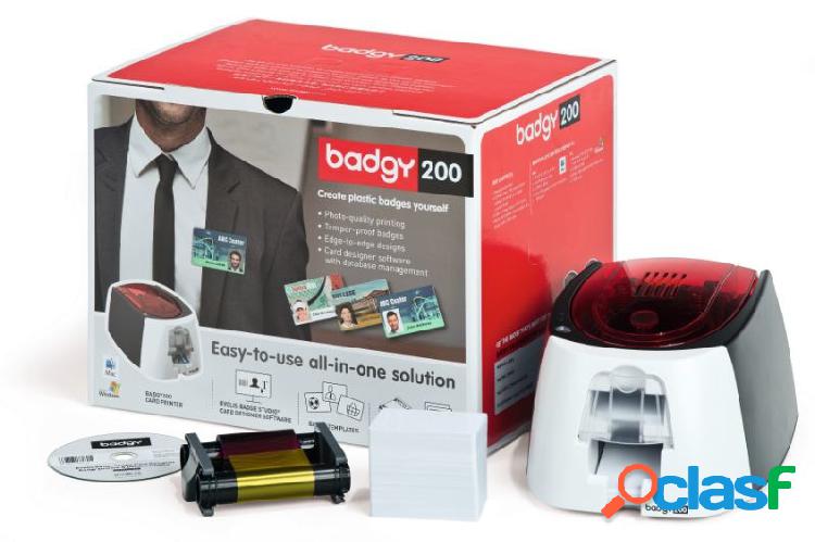 Evolis Badgy 200 Impresora para Credenciales, 260 x 300 DPI,