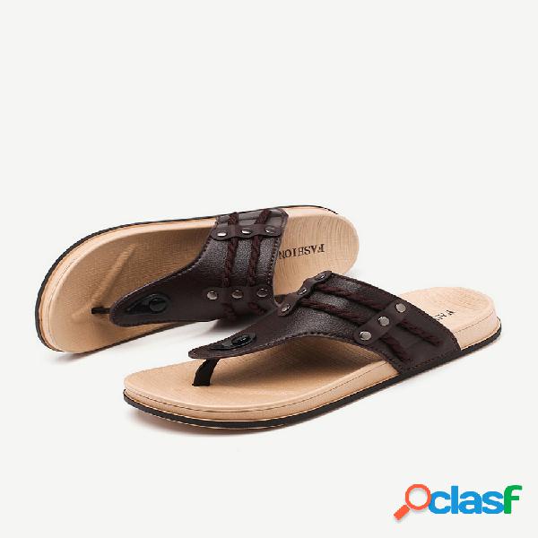 Flip-flop Hombre Temporada de mareas Personalidad de los