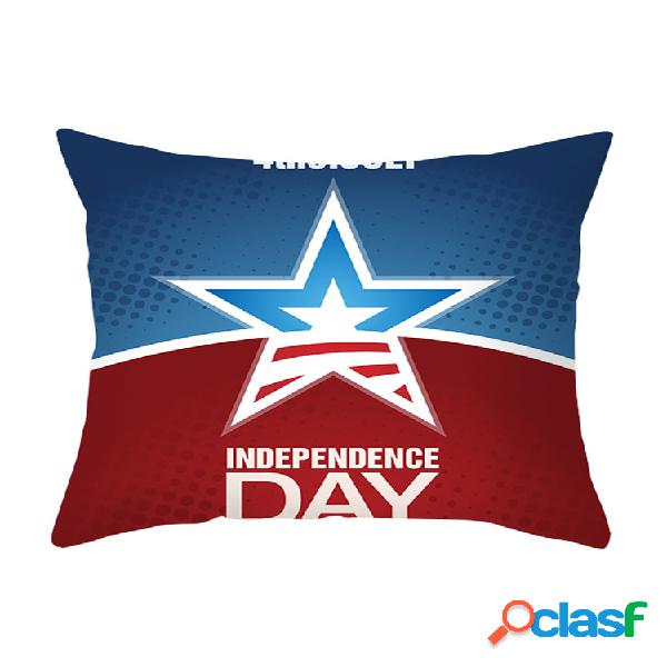 Funda de almohada del Día de la Independencia
