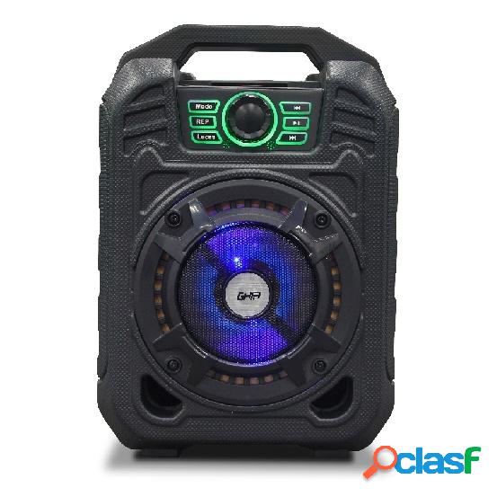 Ghia Bafle GSP-005, Bluetooth, Inalámbrico, 2000W RMS, USB,