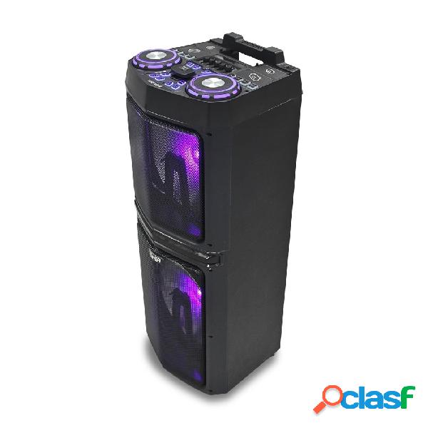 Ghia Bafle GSP-212DJ, Bluetooth, Inalámbrico, 2400W RMS,