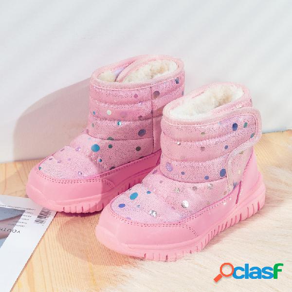 HOBIBEAR Unisex niños cálido antideslizante suela usable