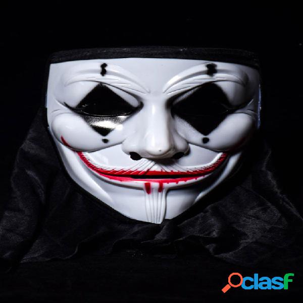 Halloween Horror V-face Rhombus Eyes Clown's Ghost Cráneo