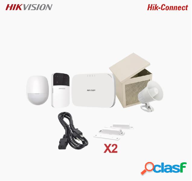 Hikvision Kit de Sistema de Alarma DS-PHA64/H8L,