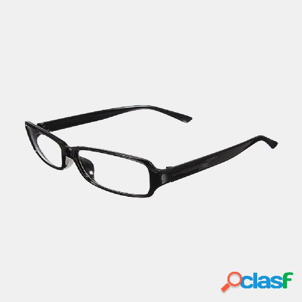 Hombre Mujer Retro Clear Shell Lente Plain Nerd Geek Gafas