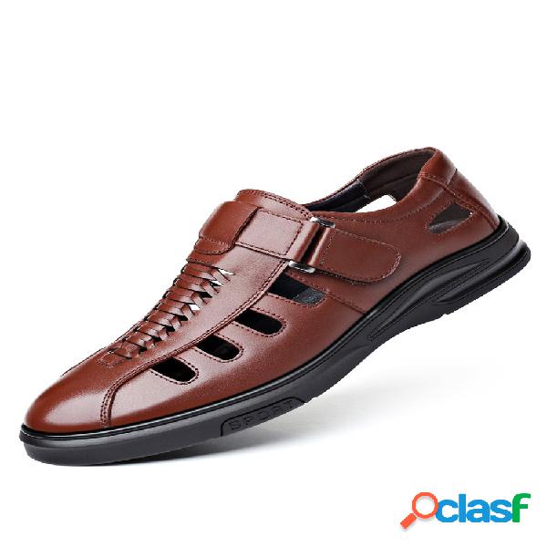Hombre Tejido Estilo Comfy Transpirable Gancho Loop Hole
