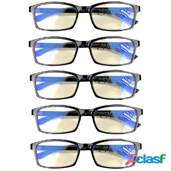 Lectura Gafas Moda Ultraligero TR90 Anti Azul Anti Fatiga