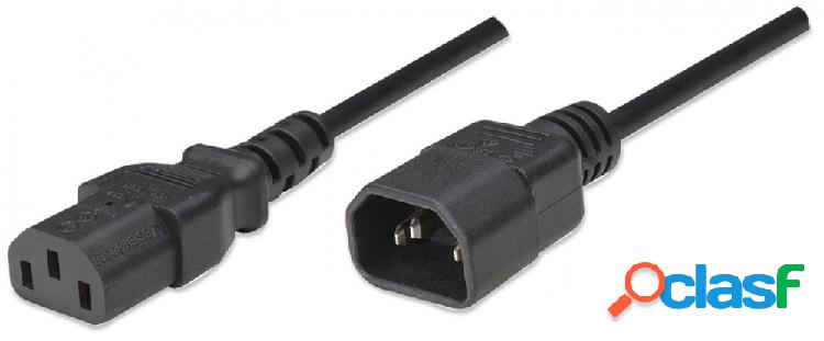 Manhattan Cable Monitor a CPU, 1.8 Metros, Negro