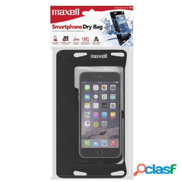 Maxell Funda Sumergible para Smartphone 5.5'', Transparente