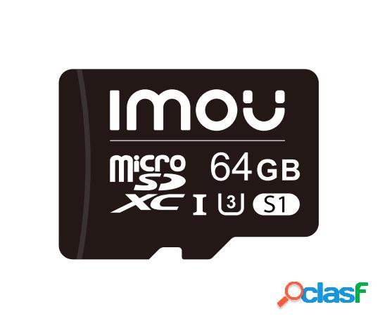 Memoria Flash Imou, 64GB MicroSD NAND Class 3