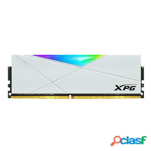 Memoria RAM XPG Spectrix D50 White DDR4, 3000MHz, 8GB,