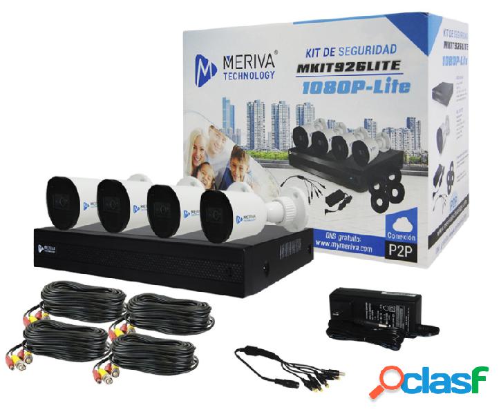 Meriva Technology Kit de Vigilancia MKIT926LITE de 4