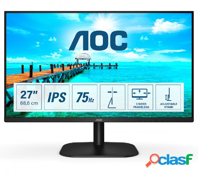 Monitor AOC Basic-line 27B2H LED 27", Full HD, Widescreen,
