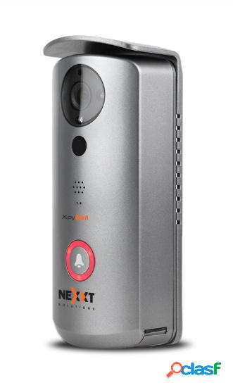 Nexxt Solutions Videoportero AIOMPFI4U1, Inalámbrico, Plata