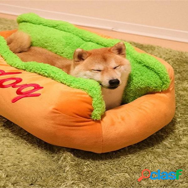 Pet Hot Perro Shape Bed Pad Puppy Resist Dirty and Bit Mat