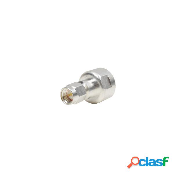 RF Industries Conector Coaxial SMA Macho, Plata