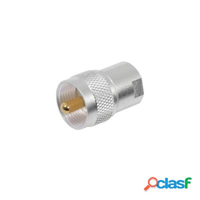 RF Industries Conector Coaxial UNIDAPT Hembra - UHF Macho,