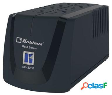Regulador Koblenz 00-1588-3, 1000W, 2250VA, Entrada 95-145V,