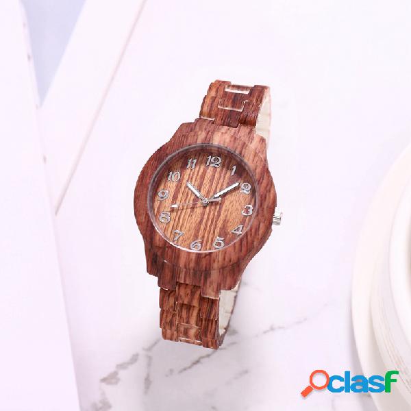 Reloj deportivo simple para mujer, esfera grande, cierre