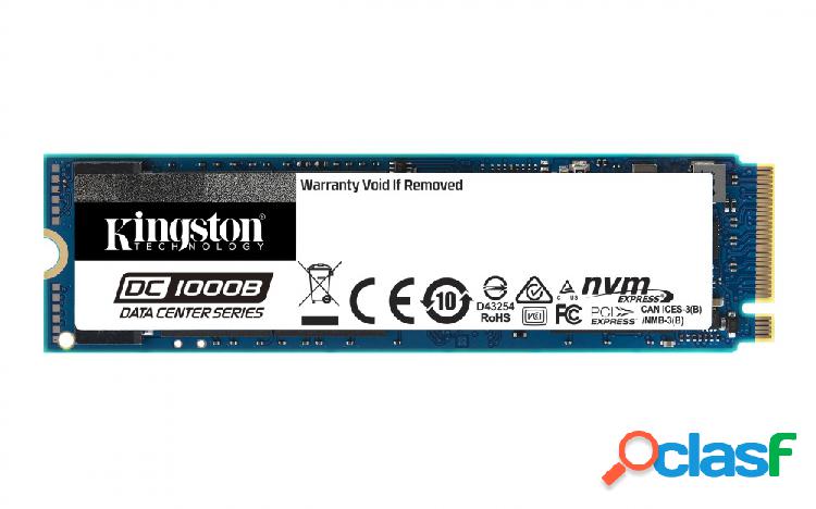 SSD Kingston DC1000B, 480GB, PCI Express 3.0, M.2
