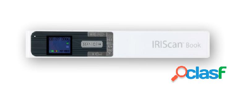 Scanner I.R.I.S. IRIScan Book 5, Escáner Color, USB, Blanco