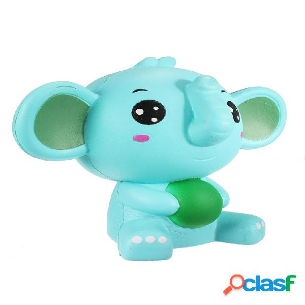 Squishy Elephant Jumbo 17cm Slow Rising con embalaje