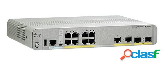 Switch Cisco Gigabit Ethernet Catalyst 2960-CX, 8 Puertos